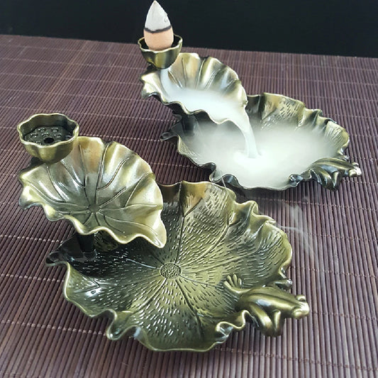 Incense Waterfall, Incense Cone Burner Frog or Fish