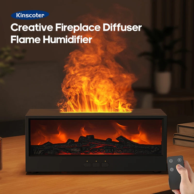 Fireplace Air Humidifier Waterless