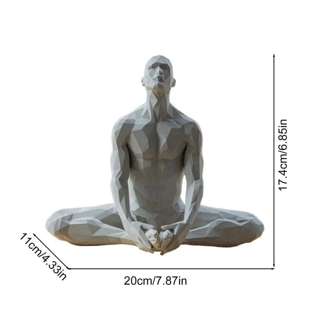 Meditation Statue Abstract Indoor