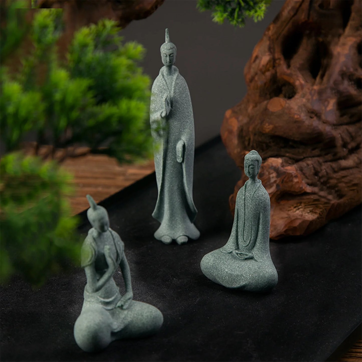 Meditating Buddha Statue Sculpture