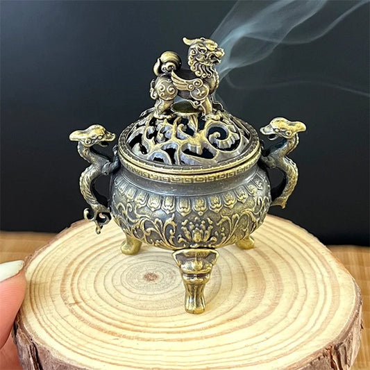 Vintage Alloy Incense Burner Stick Holder