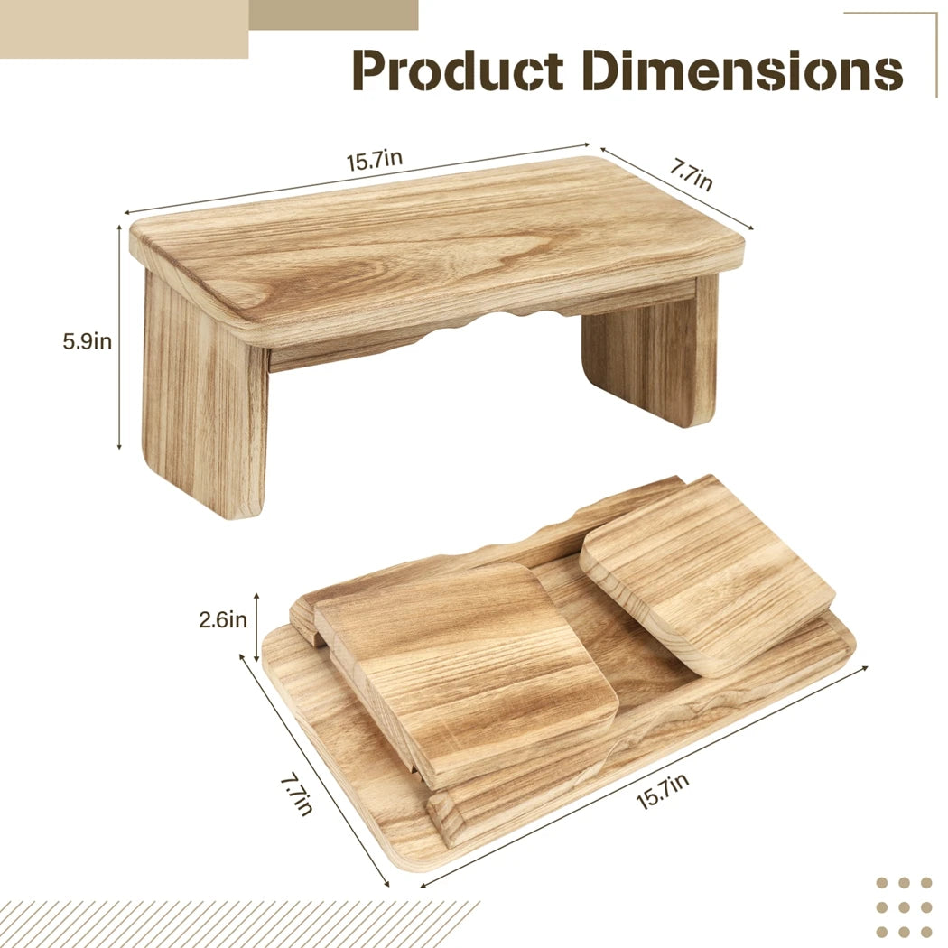 Meditation Bench Wooden