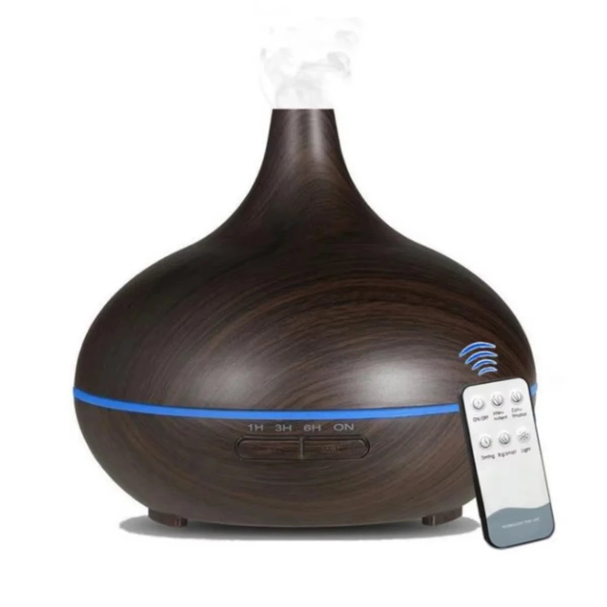 Air Humidifier Aromatherapy Essential Oil Diffuser Wood Grain
