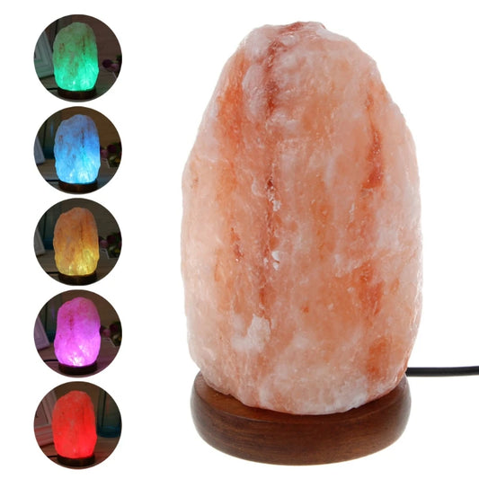 Hand Carved USB Himalayan Rock Salt Lamp