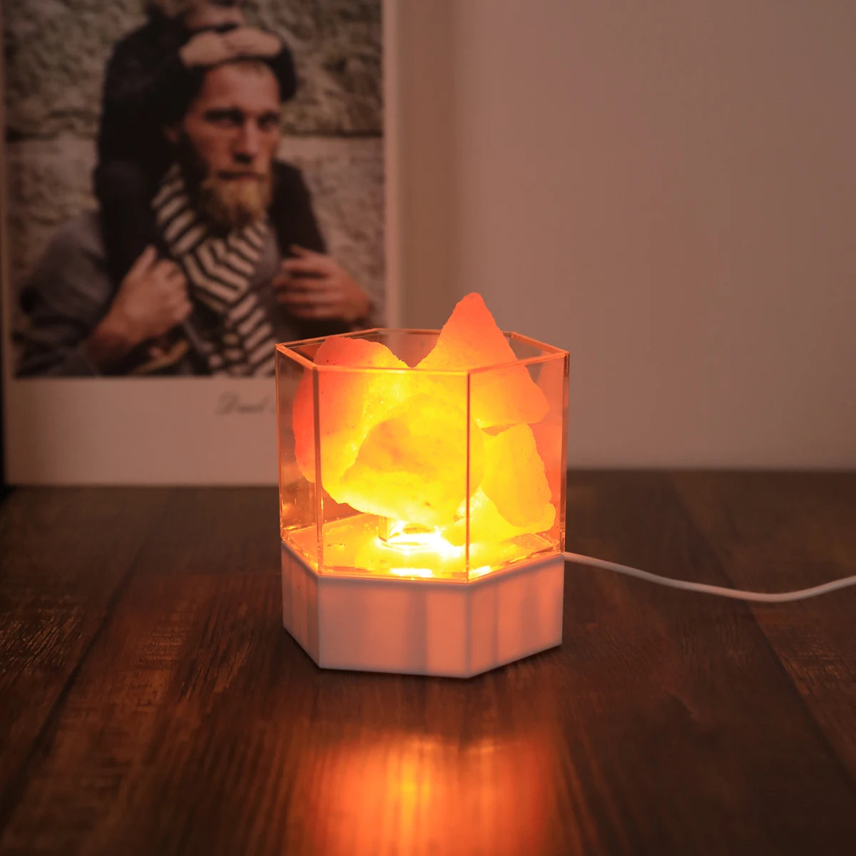 USB Natural Himalayan Salt Light