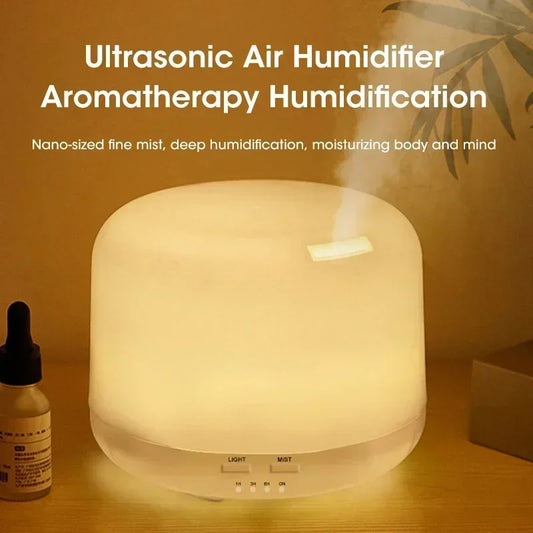 500ML Air Humidifier with Colorful LED Lights