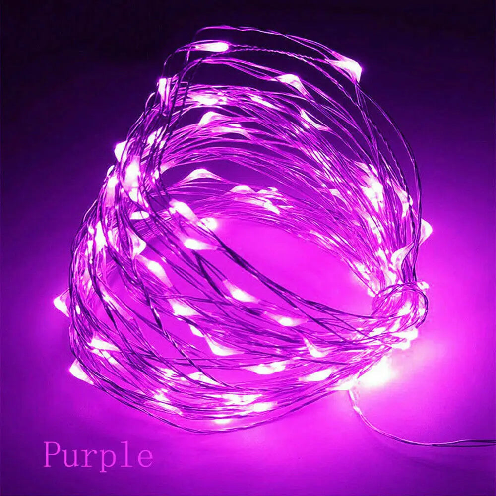 1m - 10m Fairy Lights Copper Wire