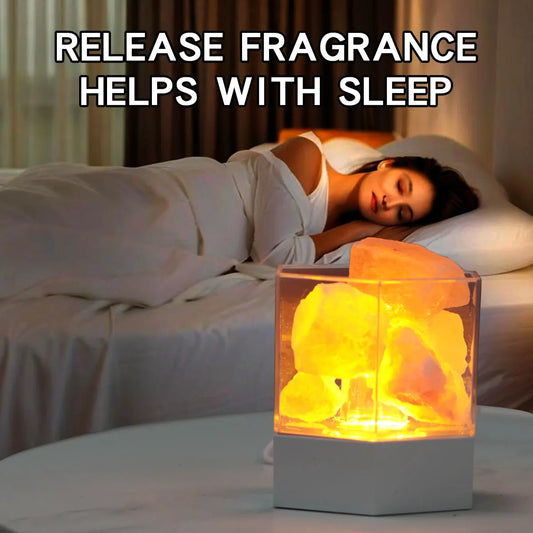 USB Desk Lamp Natural Himalayan Salt