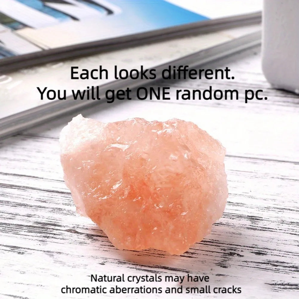 2-5cm Natural Himalayan Orange Pink Salt