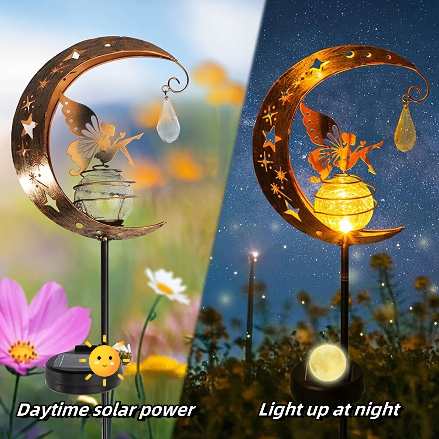 1 pc Moon-Shaped Solar