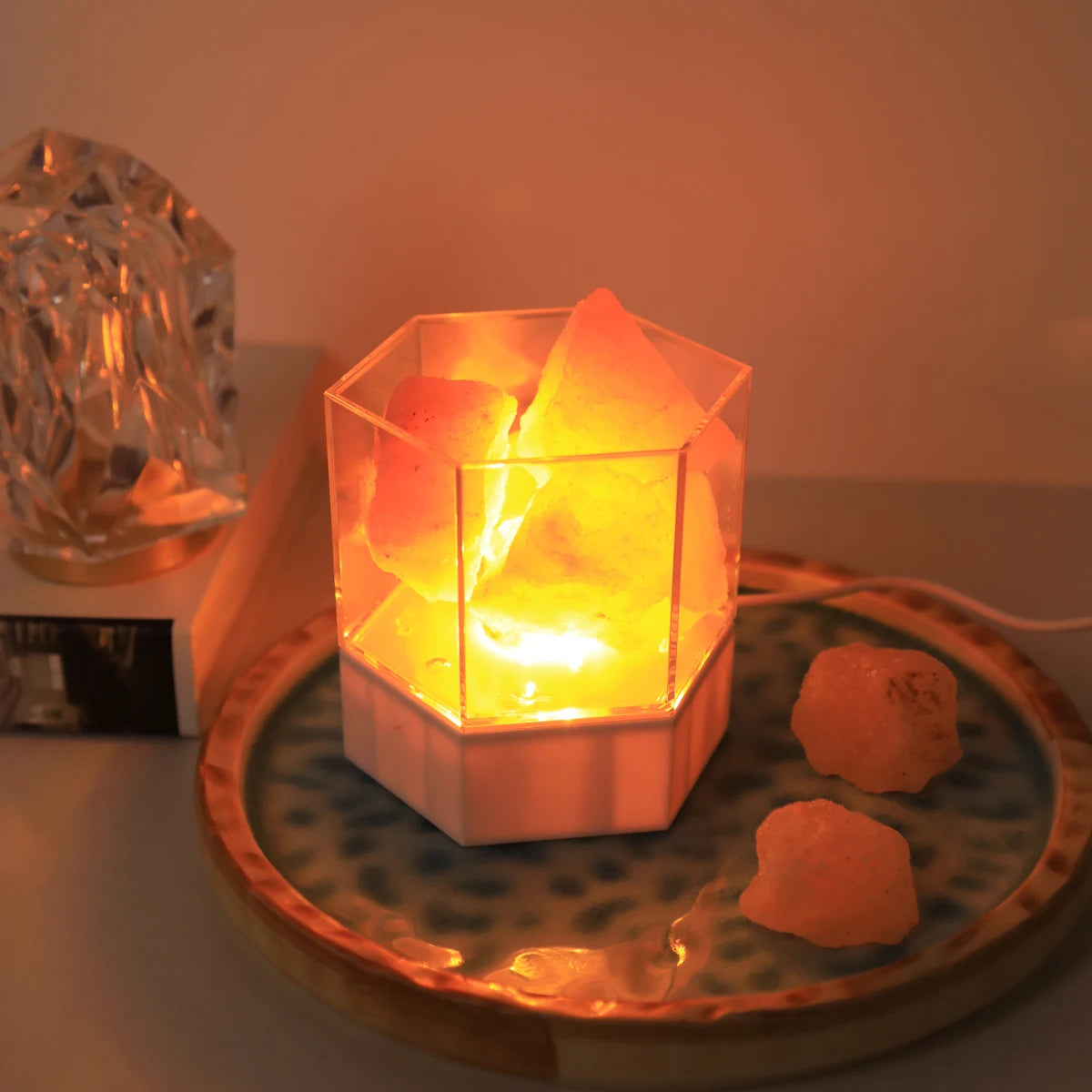 USB Natural Himalayan Salt Light