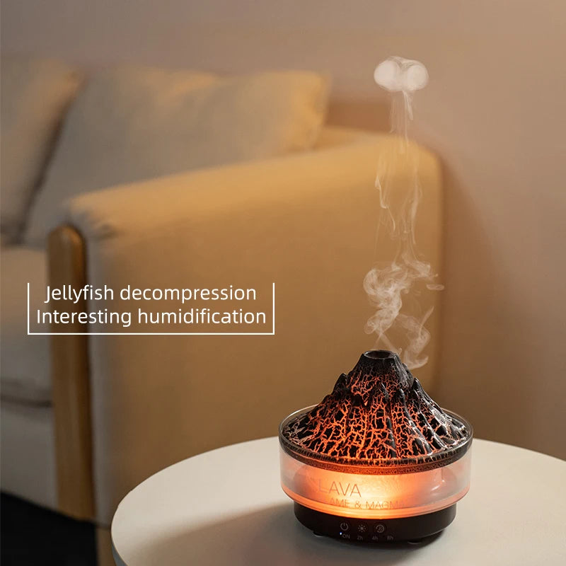 Colorful lights Volcano Lava Air Humidifier