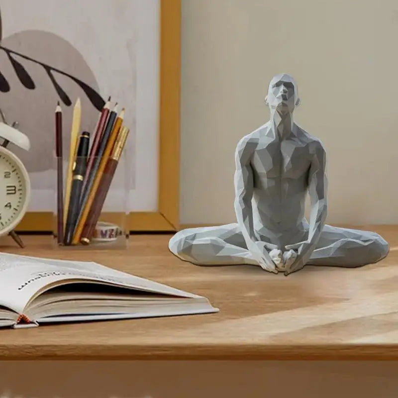Meditation Statue Abstract Indoor