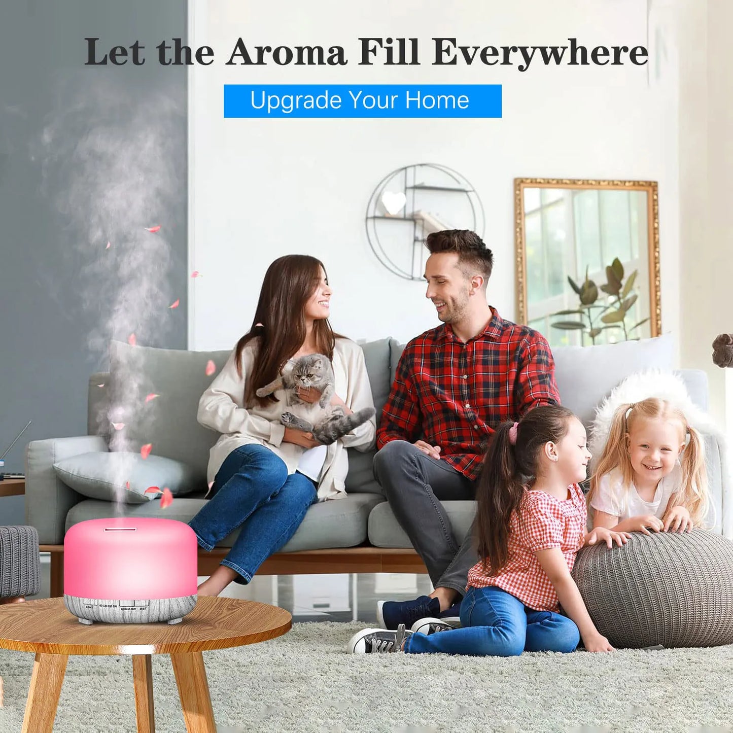 500ML Aroma Diffuser (Oils Optional)