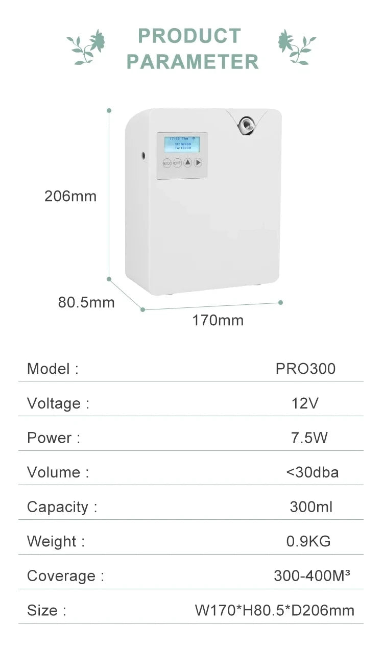Aromatherapy Diffusers 300ml WIFI Control
