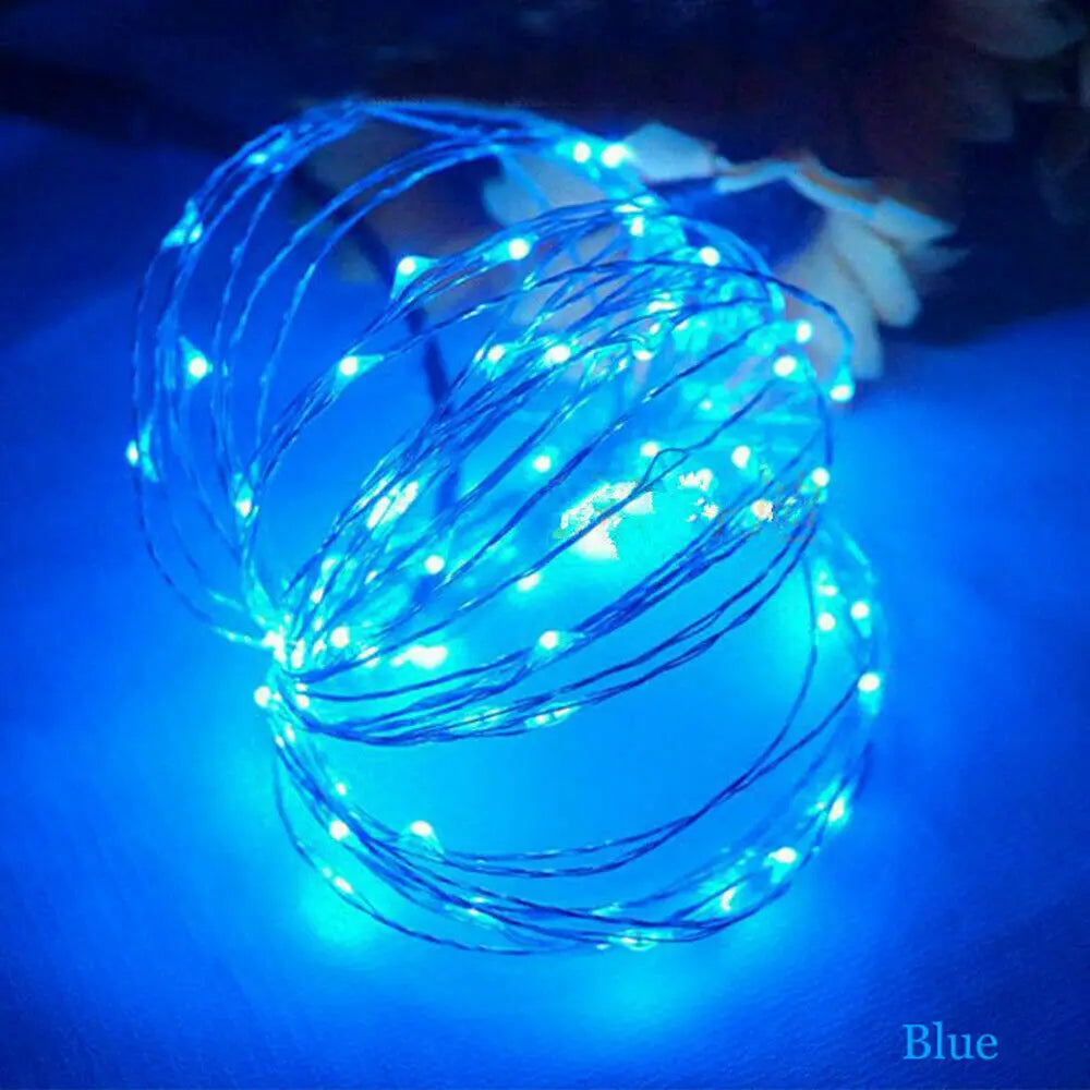 1m - 10m Fairy Lights Copper Wire