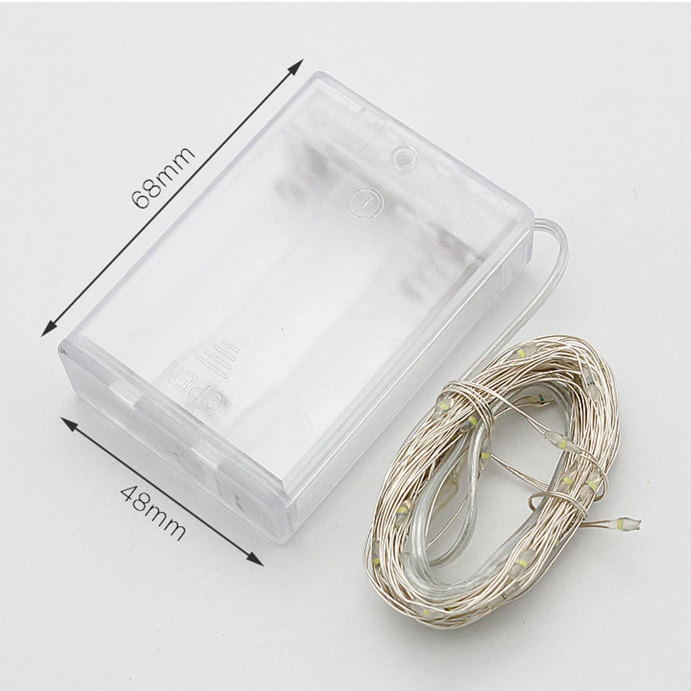 1m - 10m Fairy Lights Copper Wire