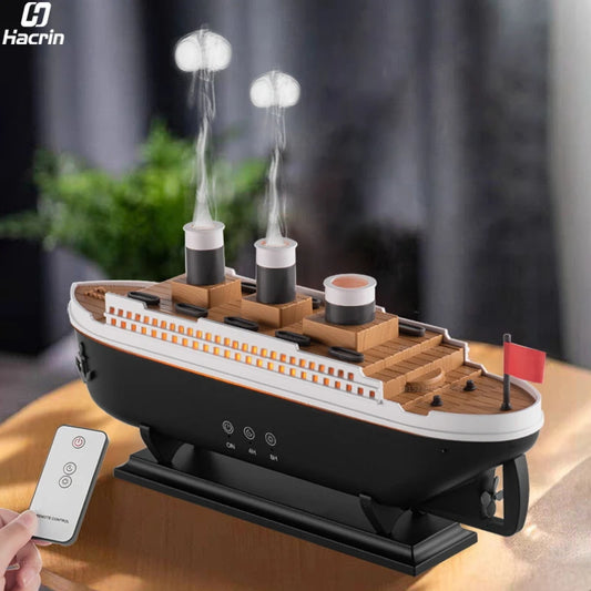 Ship Model Air Humidifier with Remote Control