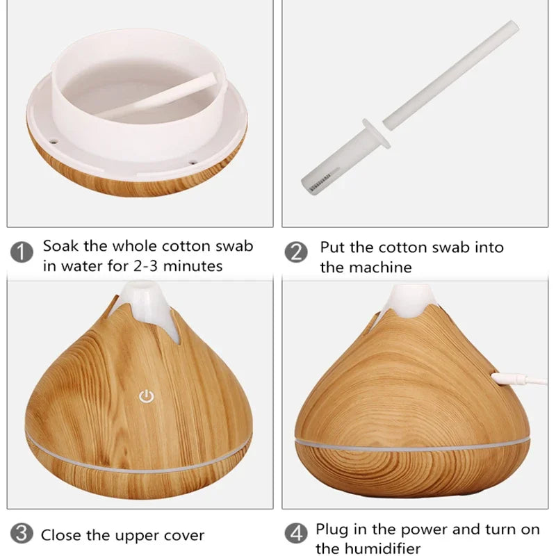 Aromatherapy Essential Oil Diffuser 350ML